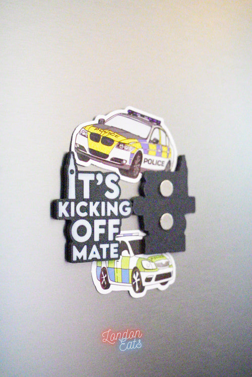 It's Kicking Off Mate Magnet